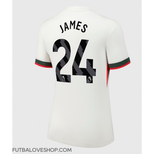 Dres Chelsea Reece James #24 Preč pre Ženy 2025-26 Krátky Rukáv